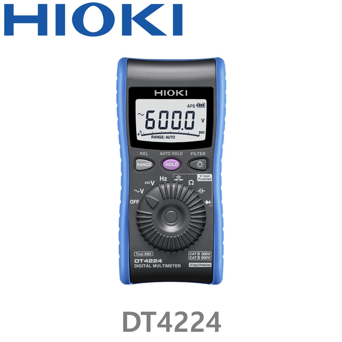 [ HIOKI ] DT4224  6000 Count, 디지털멀티미터