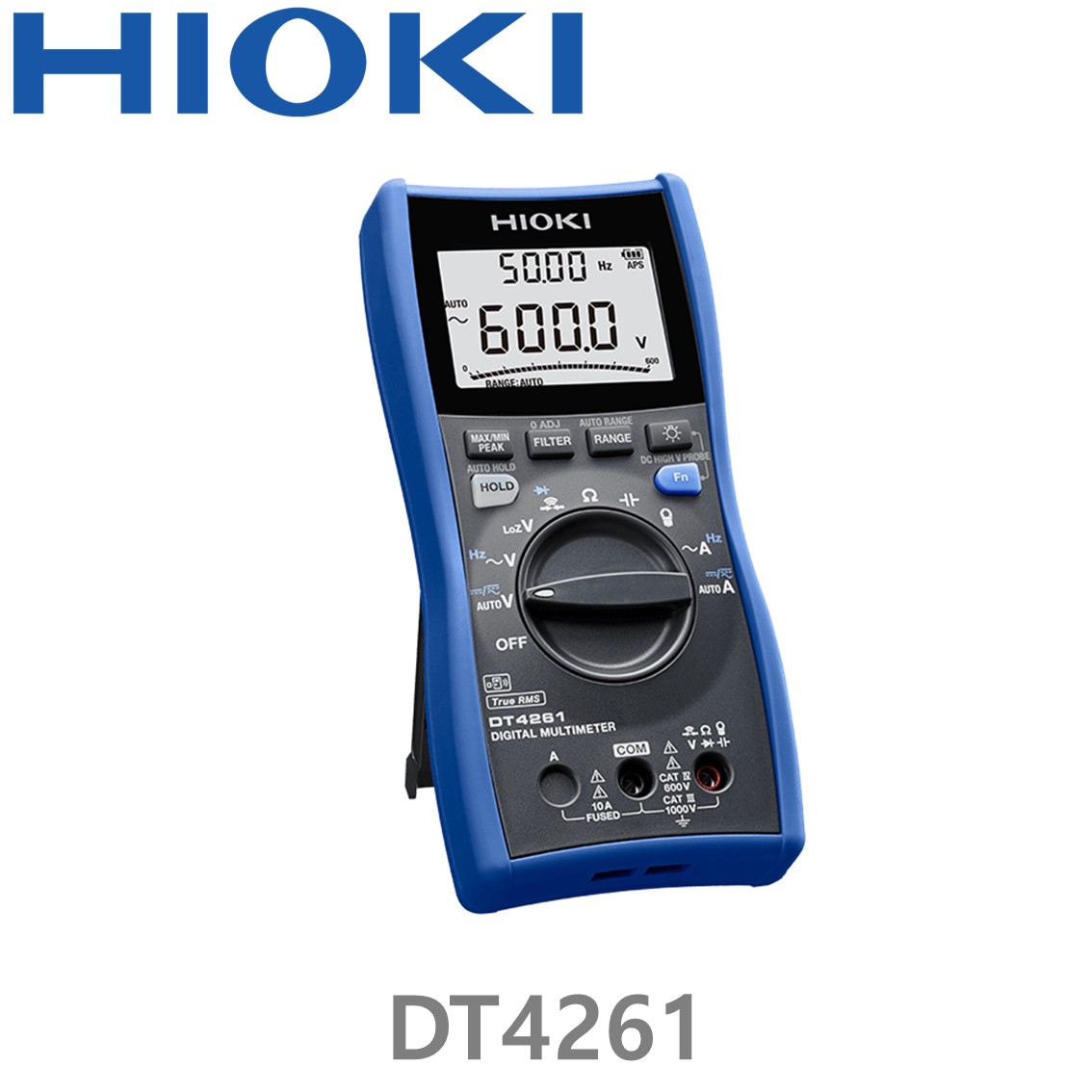 [ HIOKI ] DT4261  6000 Count, 디지털 멀티미터, 전압전용