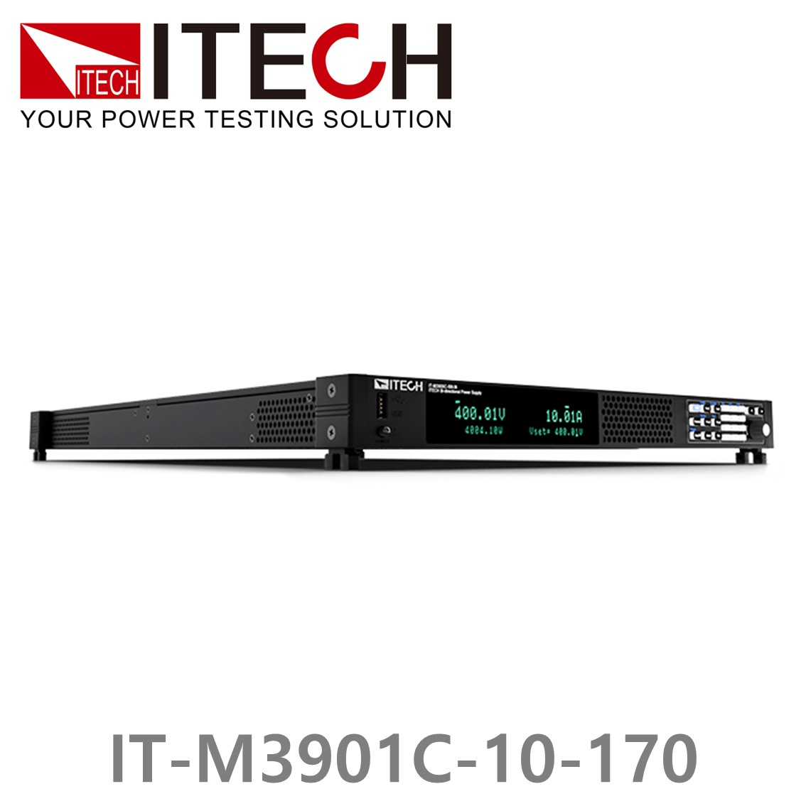 [ ITECH ] IT-M3901C-10-170  양방향DC전원공급기 10V/-120~170A/-1200~1700W