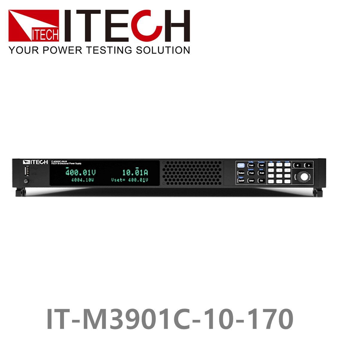 [ ITECH ] IT-M3901C-10-170  양방향DC전원공급기 10V/-120~170A/-1200~1700W