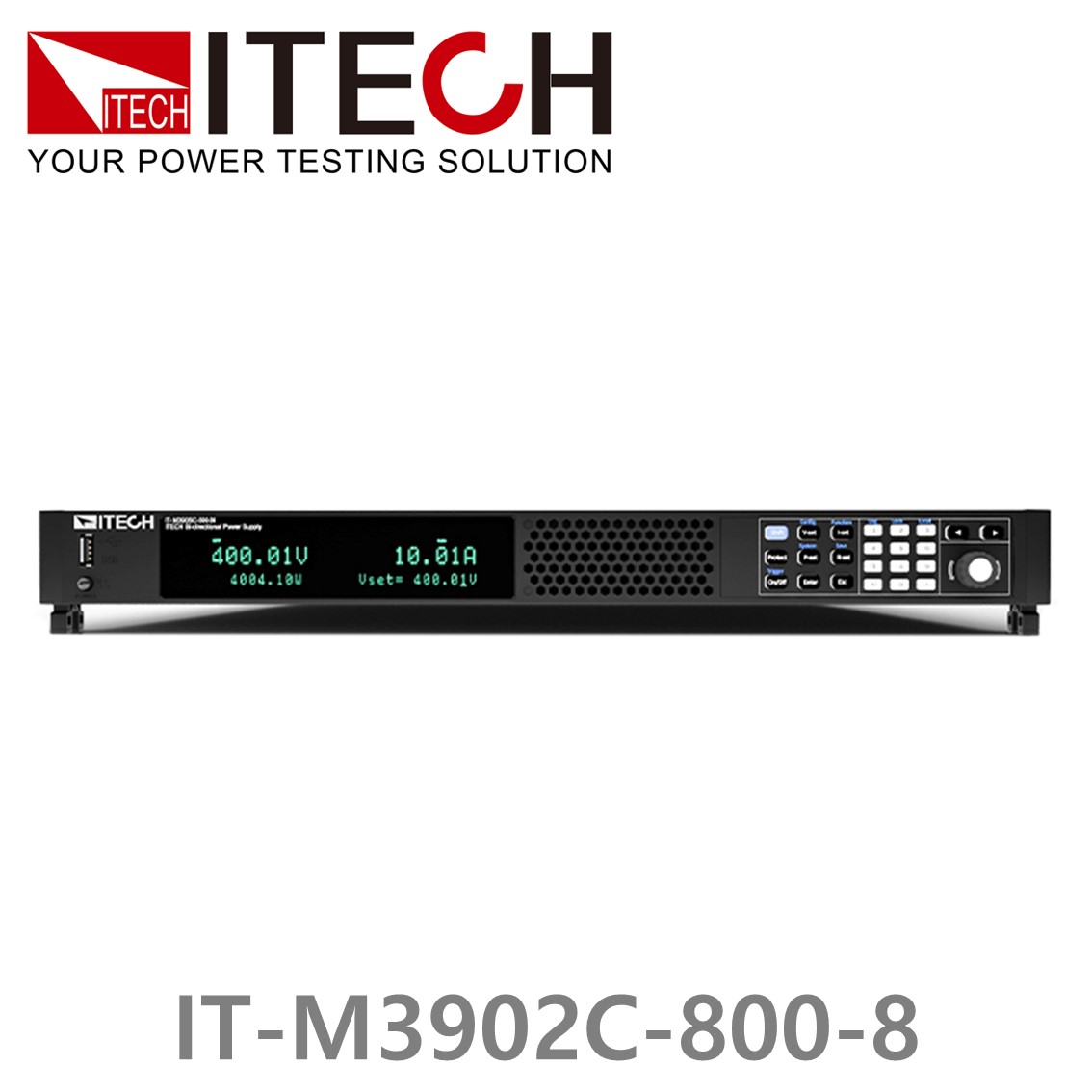 [ ITECH ] IT-M3902C-800-8   양방향DC전원공급기 800V/±8A/±2kW DC전원공급기