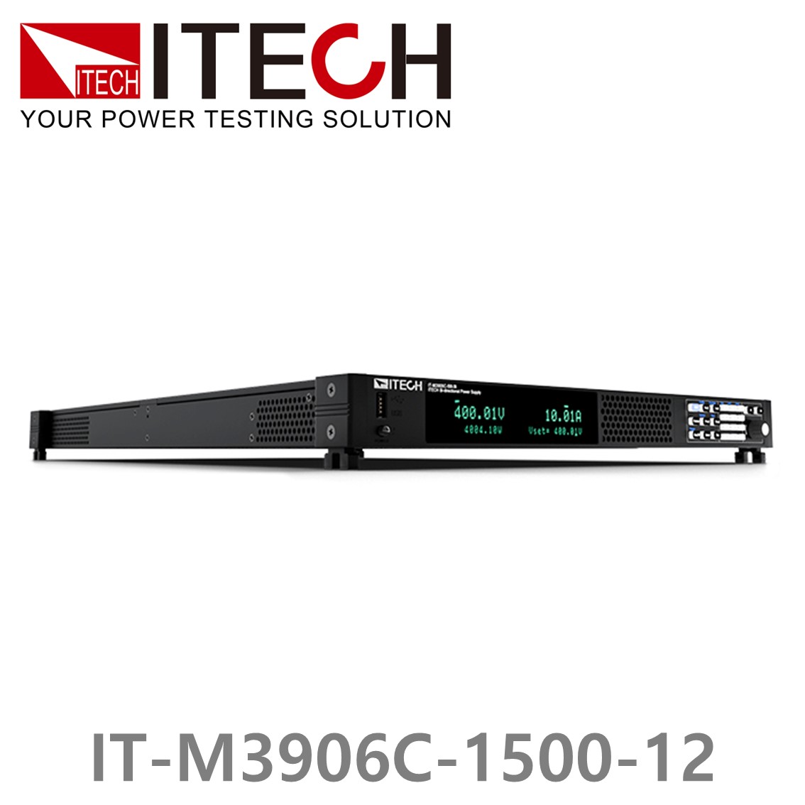 [ ITECH ] IT-M3906C-1500-12 양방향 DC파워서플라이 1500V/±12A/±6kW DC전원공급기