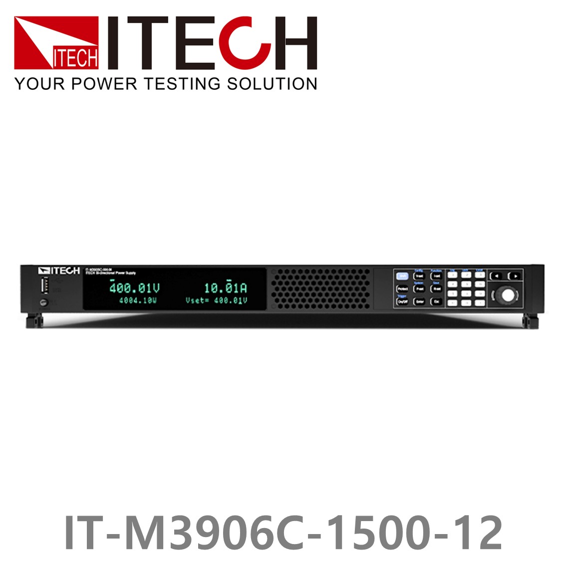 [ ITECH ] IT-M3906C-1500-12 양방향 DC파워서플라이 1500V/±12A/±6kW DC전원공급기