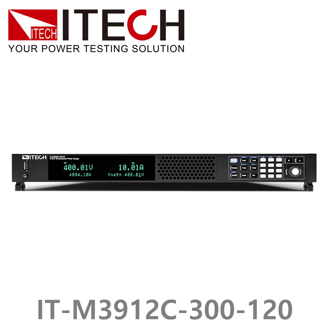 [ ITECH ] IT-M3912C-300-120 양방향 DC파워서플라이 300V/±120A/±12kW DC전원공급기