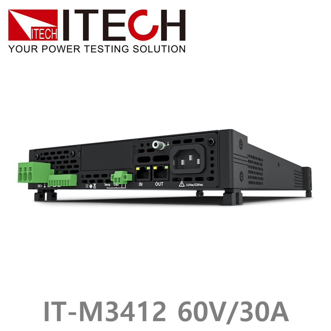 [ ITECH ] IT-M3412  양방향 DC파워서플라이 60V/30A/200W DC전원공급기