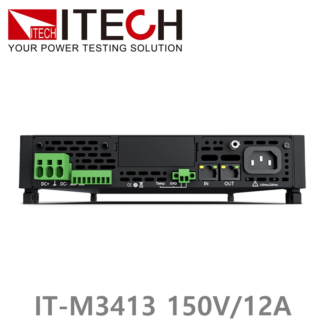 [ ITECH ] IT-M3413  양방향 DC파워서플라이 150V/12A/200W DC전원공급기