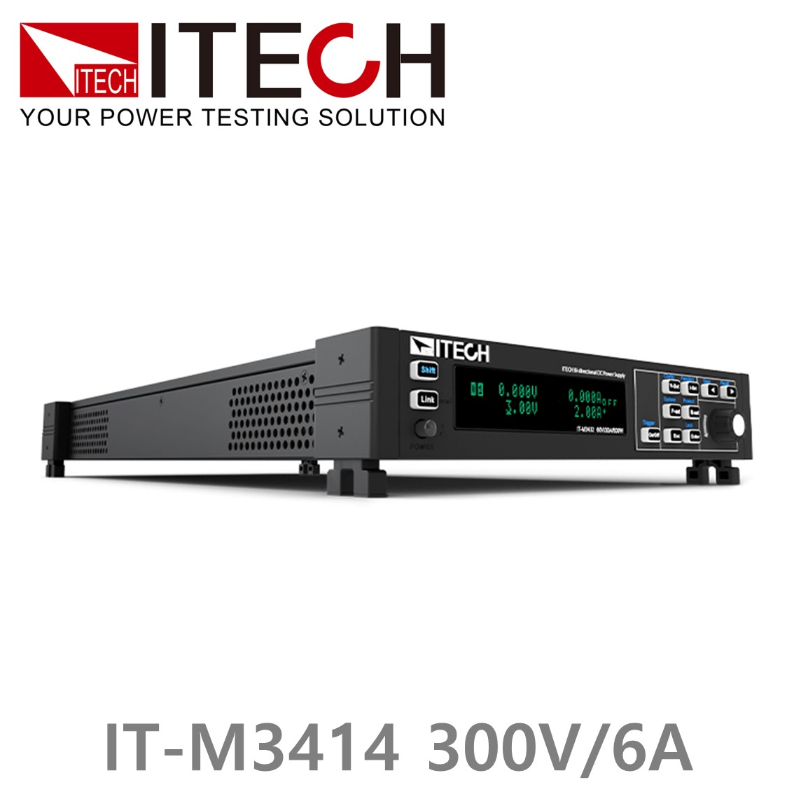 [ ITECH ] IT-M3414  양방향 DC파워서플라이 300V/6A/200W DC전원공급기