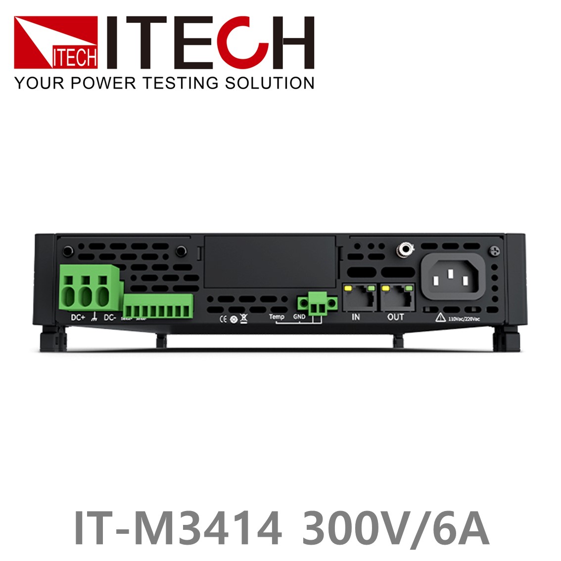 [ ITECH ] IT-M3414  양방향 DC파워서플라이 300V/6A/200W DC전원공급기