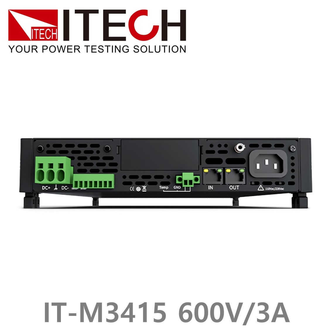 [ ITECH ] IT-M3415  양방향 DC파워서플라이 600V/3A/200W DC전원공급기