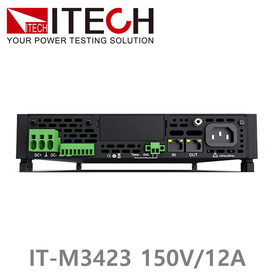 [ ITECH ] IT-M3423  양방향 DC파워서플라이 150V/12A/400W DC전원공급기