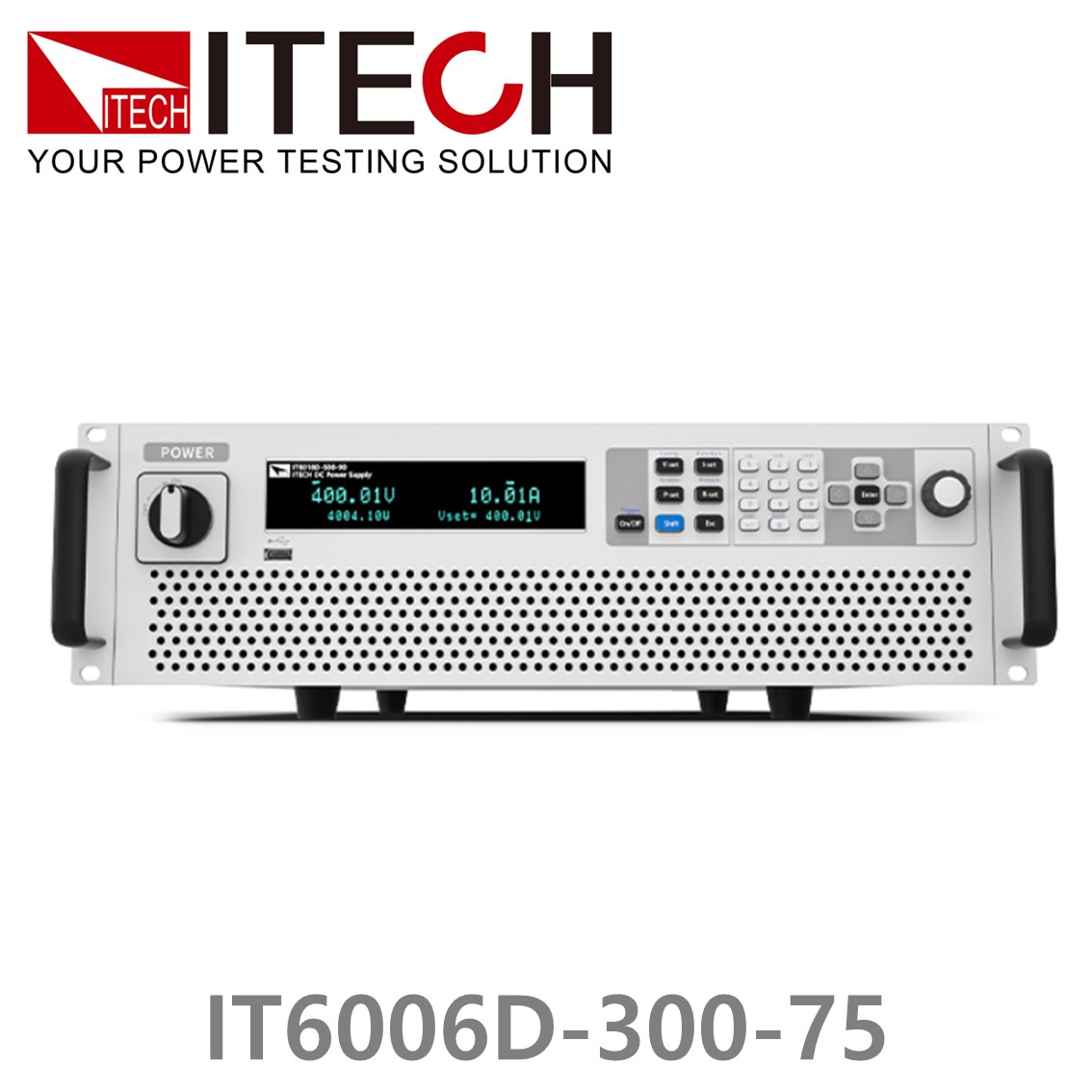 [ ITECH ] IT6006D-300-75  고전력 DC파워서플라이 300V/75A/6kW DC전원공급기