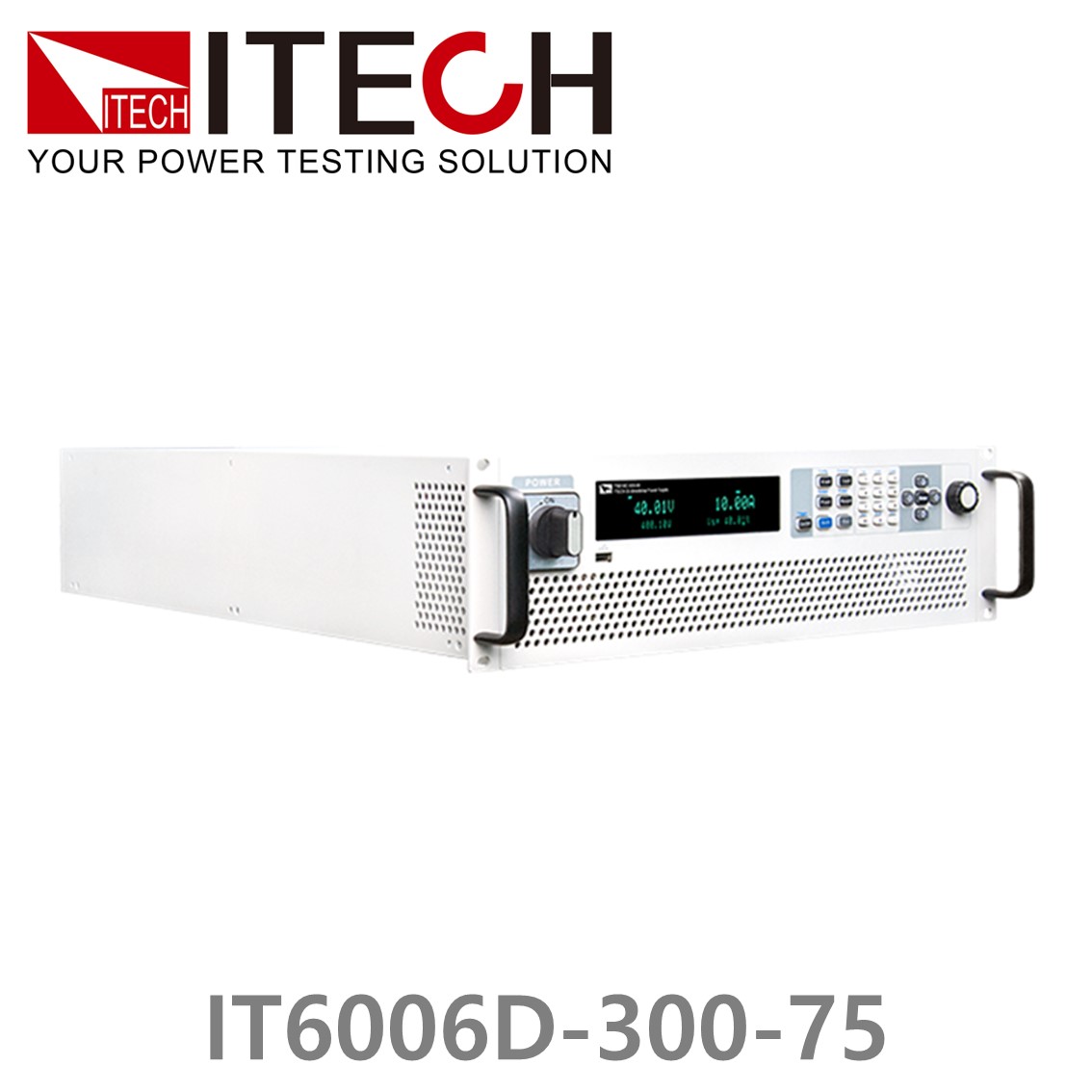 [ ITECH ] IT6006D-300-75  고전력 DC파워서플라이 300V/75A/6kW DC전원공급기