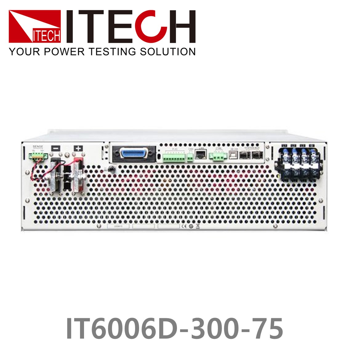 [ ITECH ] IT6006D-300-75  고전력 DC파워서플라이 300V/75A/6kW DC전원공급기