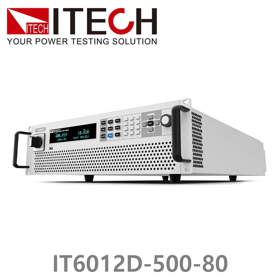 [ ITECH ] IT6012D-500-80  고전력 DC파워서플라이 500V/80A/12kW DC전원공급기