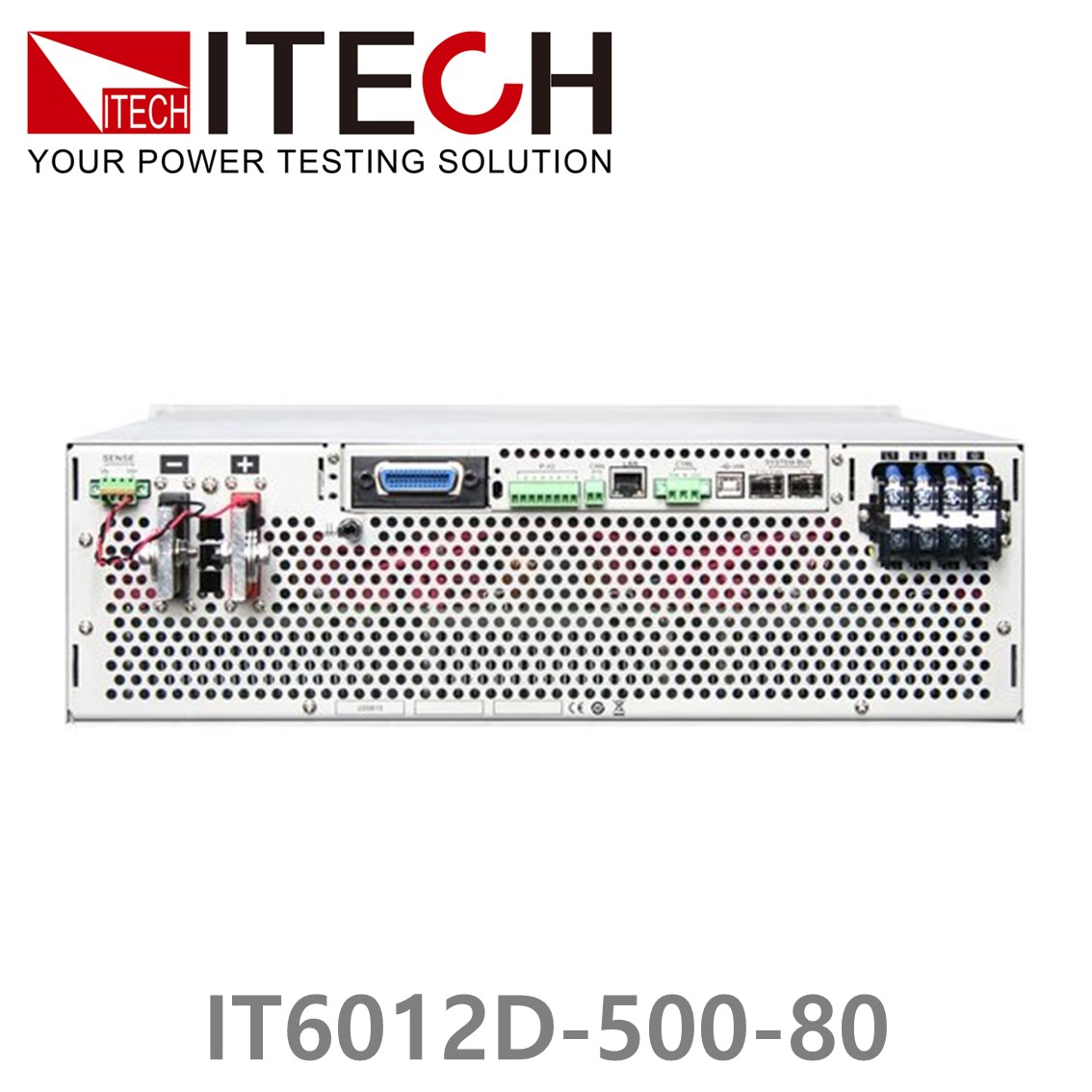 [ ITECH ] IT6012D-500-80  고전력 DC파워서플라이 500V/80A/12kW DC전원공급기