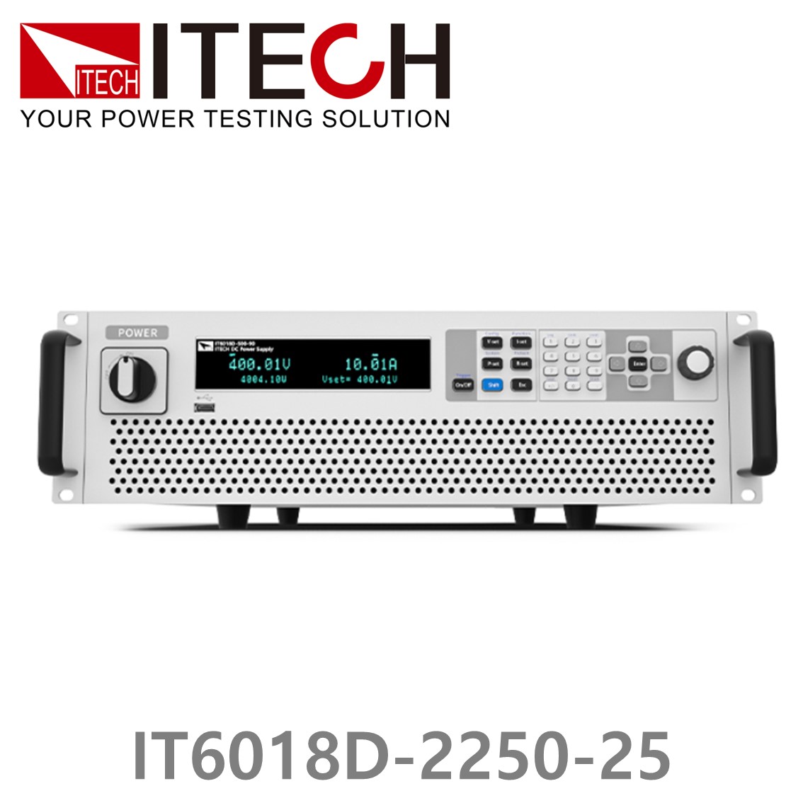 [ ITECH ] IT6018D-2250-25  고전력 DC파워서플라이 2250V/25A/18kW DC전원공급기