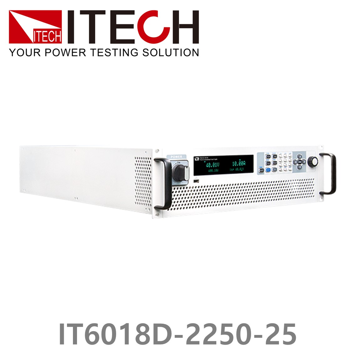 [ ITECH ] IT6018D-2250-25  고전력 DC파워서플라이 2250V/25A/18kW DC전원공급기