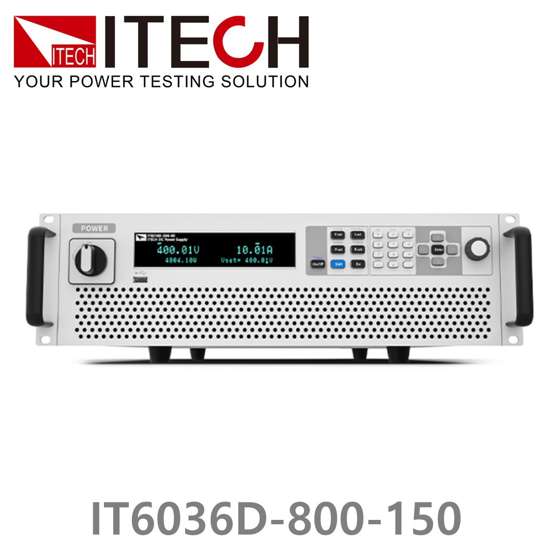 [ ITECH ] IT6036D-800-150 고전력 DC파워서플라이 800V/150A/36kW DC전원공급기