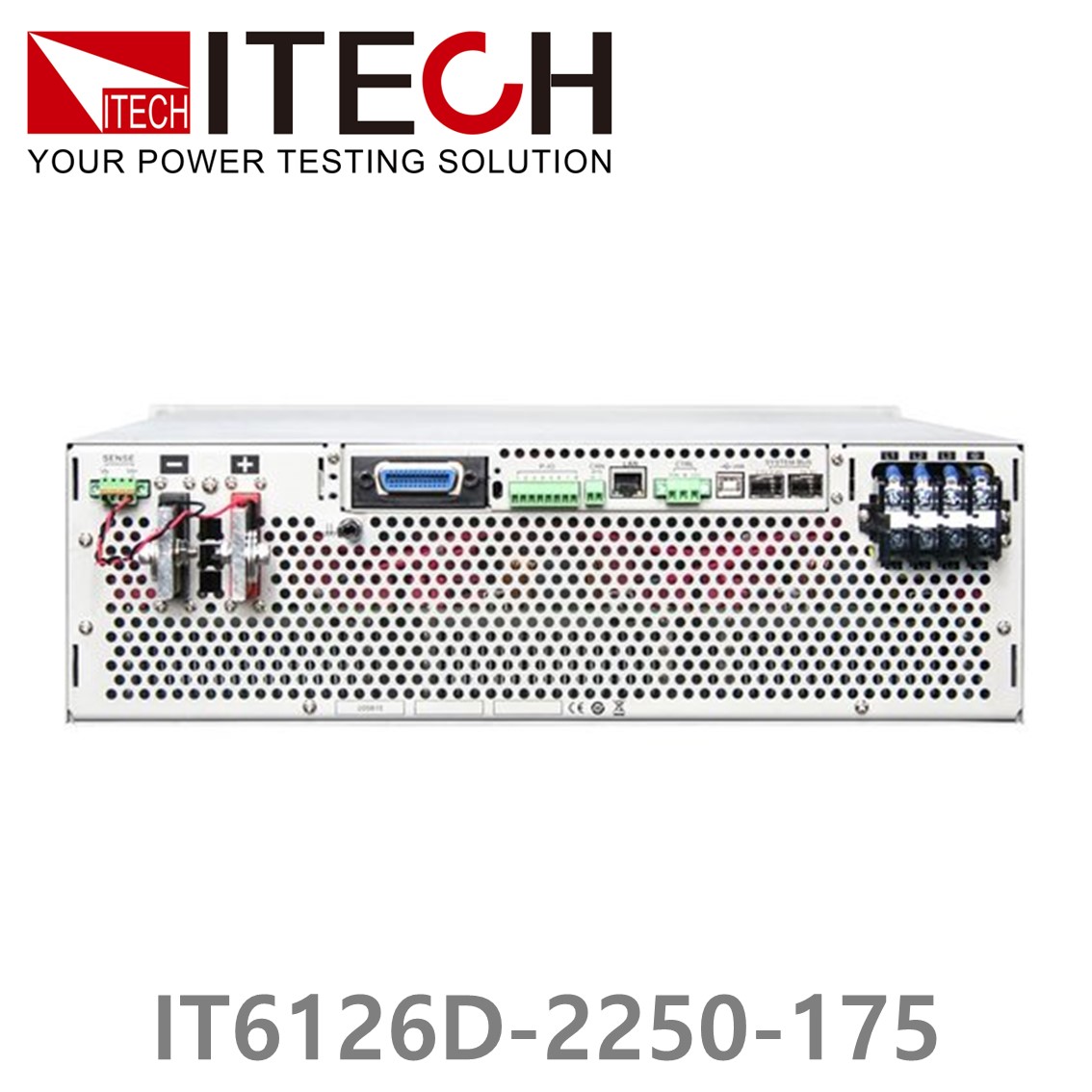 [ ITECH ] IT6126D-2250-175 고전력 DC파워서플라이 2250V/175A/126kW DC전원공급기