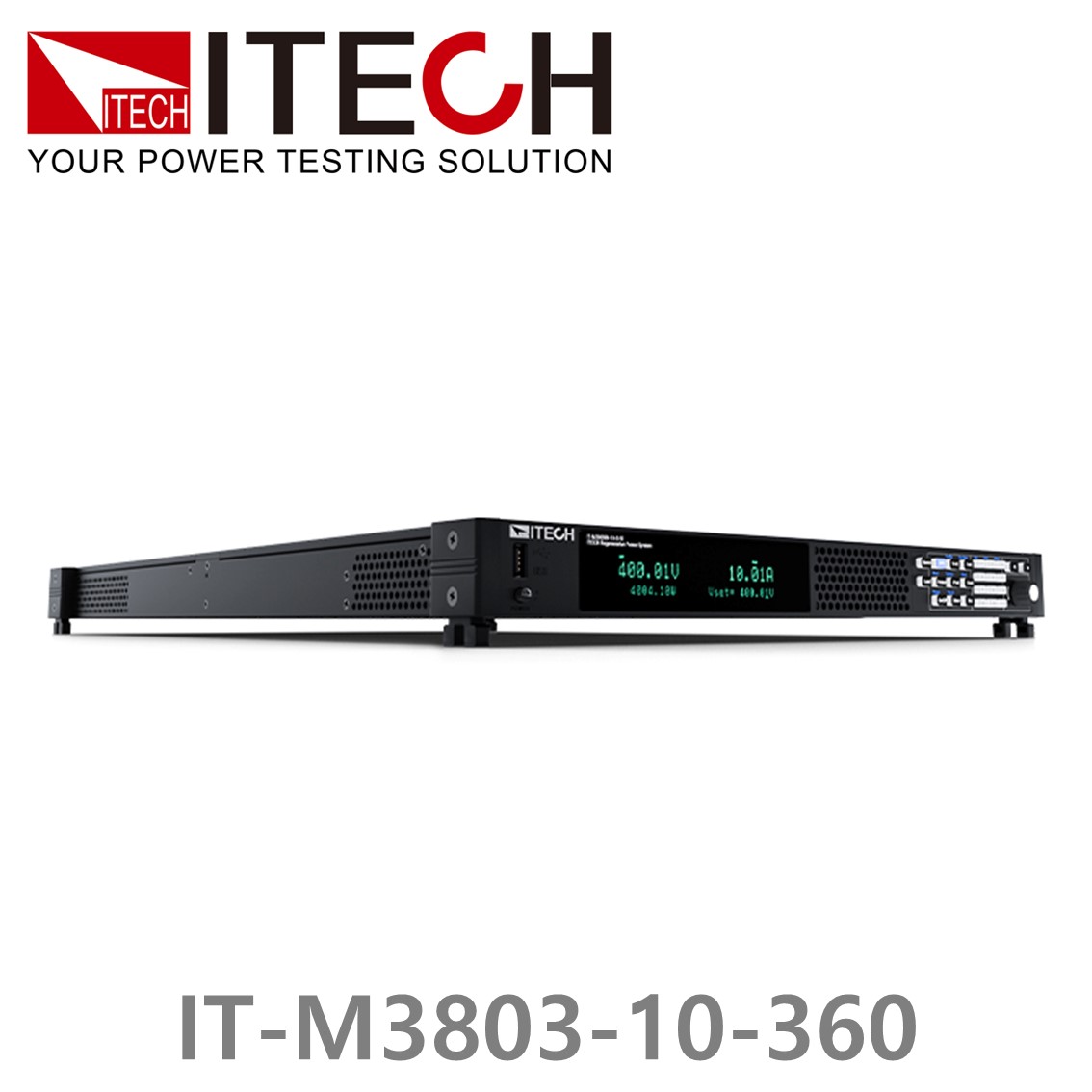 [ ITECH ] IT-M3803-10-360  DC전자로드 10V/6~360A/24~3600W DC전자부하