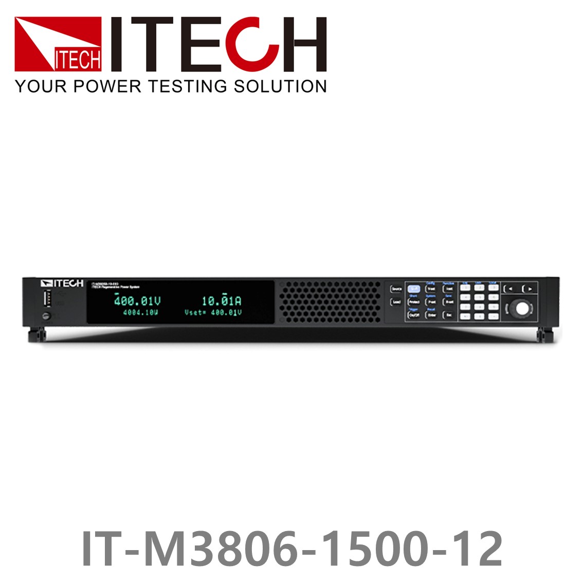 [ ITECH ] IT-M3806-1500-12  DC전자로드 1500V/12A/6000WDC전자부하