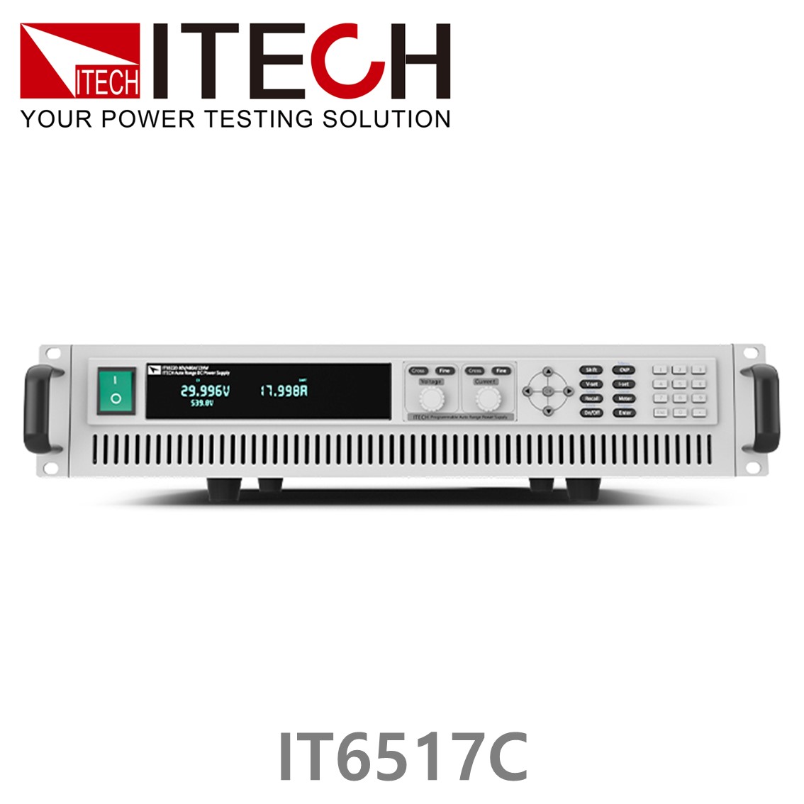 [ ITECH ] IT6517C 고전력 DC파워서플라이 1000V/10A/1800W (2U) DC전원공급기