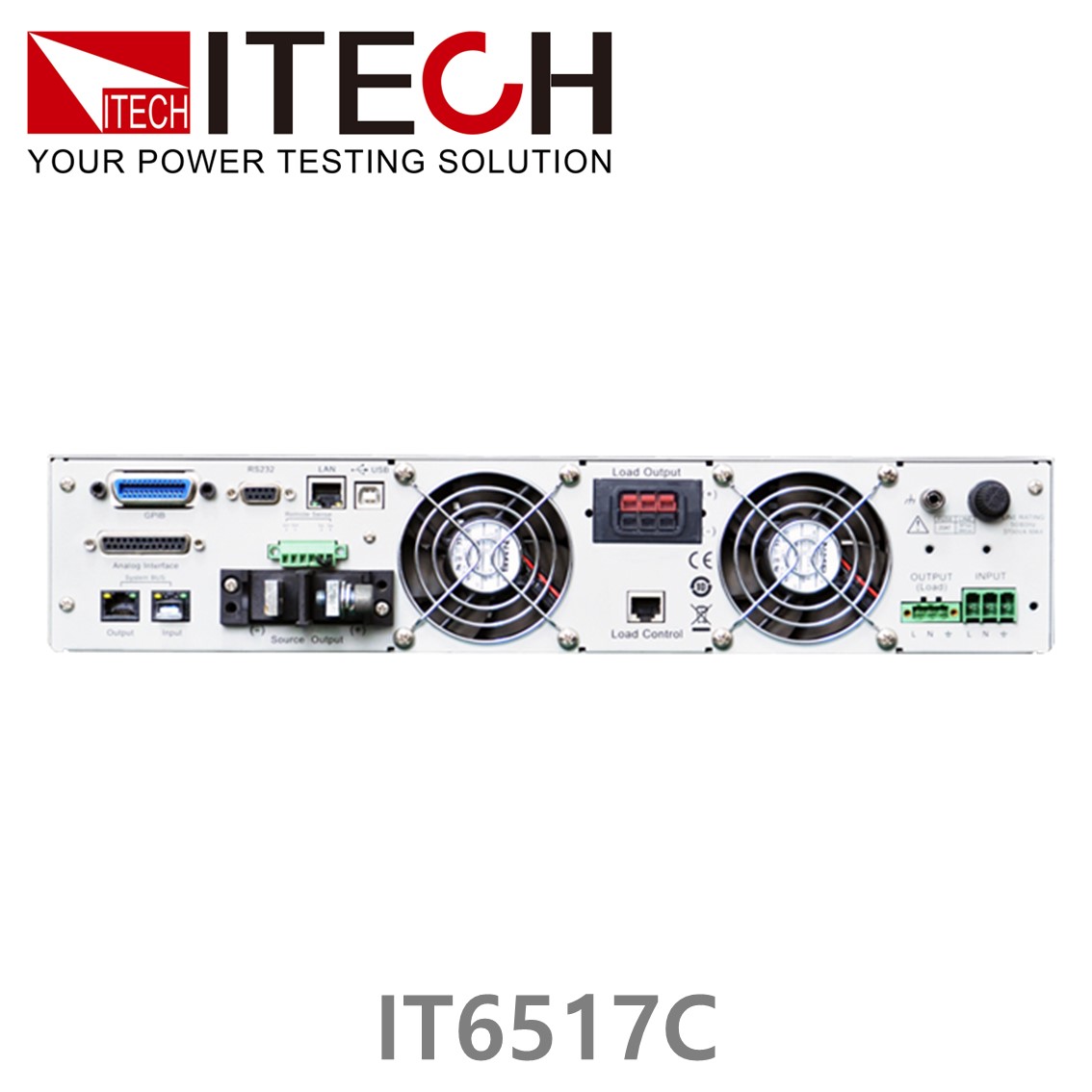 [ ITECH ] IT6517C 고전력 DC파워서플라이 1000V/10A/1800W (2U) DC전원공급기