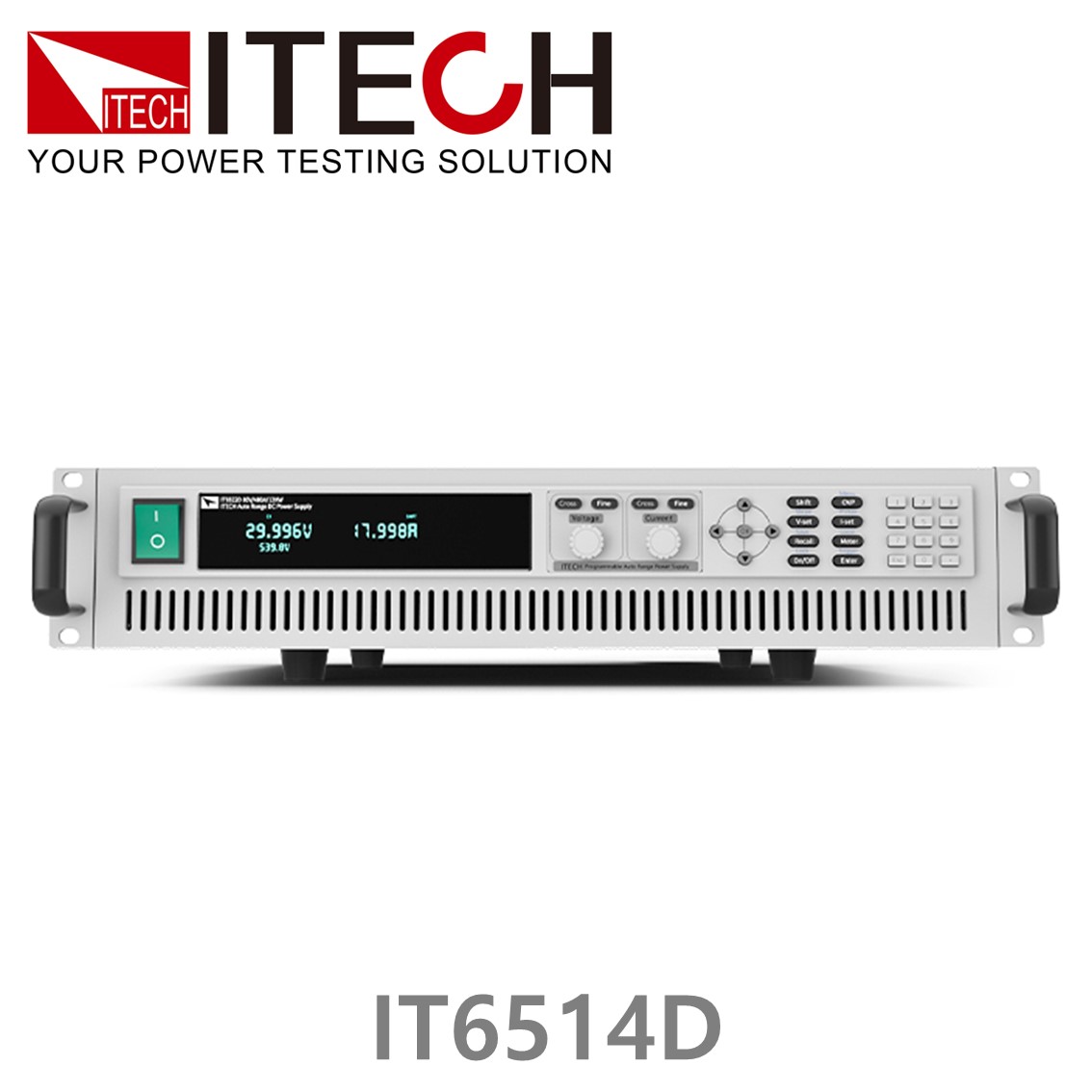 [ ITECH ] IT6514D 고전력 DC파워서플라이 360V/30A/1800W (2U) DC전원공급기