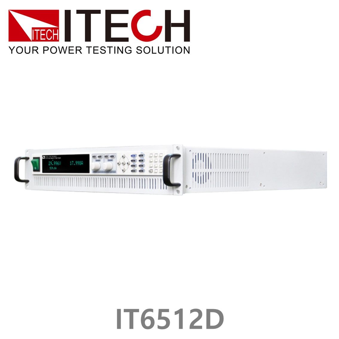 [ ITECH ] IT6512D 고전력 DC파워서플라이 80V/120A/1800W (2U) DC전원공급기