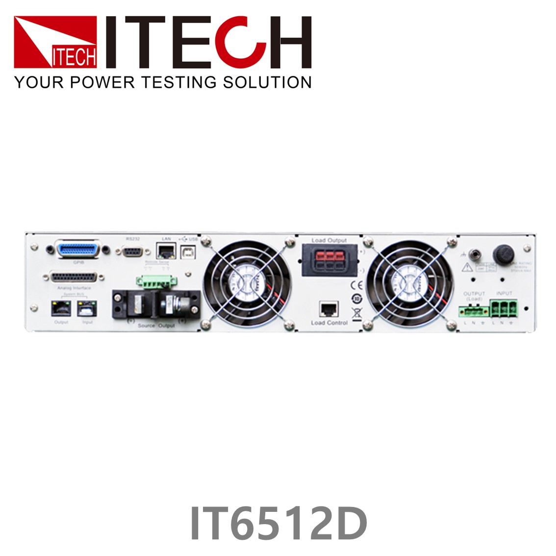 [ ITECH ] IT6512D 고전력 DC파워서플라이 80V/120A/1800W (2U) DC전원공급기