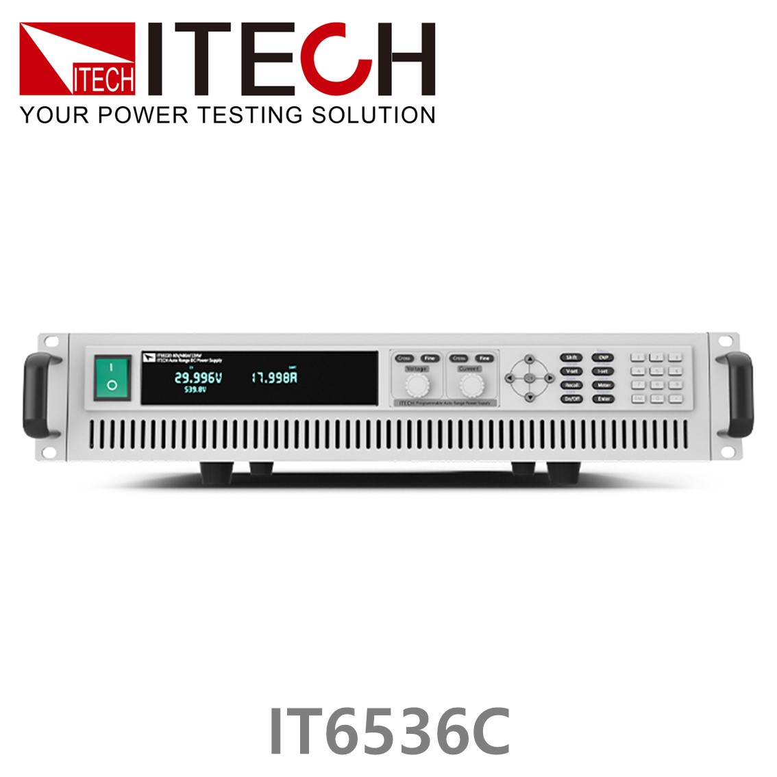 [ ITECH ] IT6536C 고전력 6000W DC파워서플라이 750V/30A/6000W (4U) DC전원공급기