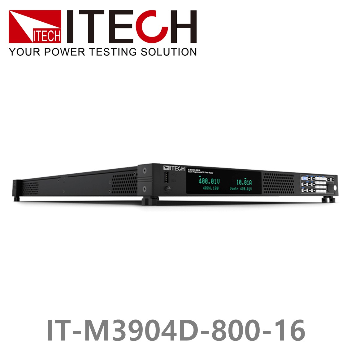 [ ITECH ] IT-M3904D-800-16 양방향 DC파워서플라이 800V/16A/4kW (1U) DC전원공급기