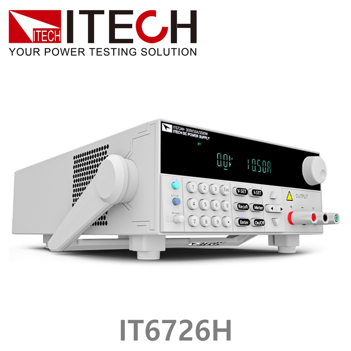 [ ITECH ] IT6726H 고전압 DC파워서플라이 300V/20A/3000W DC전원공급기