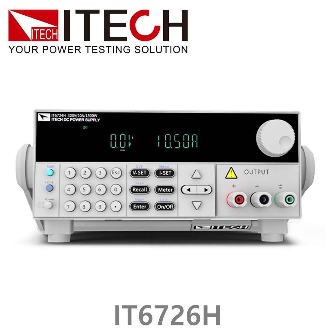 [ ITECH ] IT6726H 고전압 DC파워서플라이 300V/20A/3000W DC전원공급기