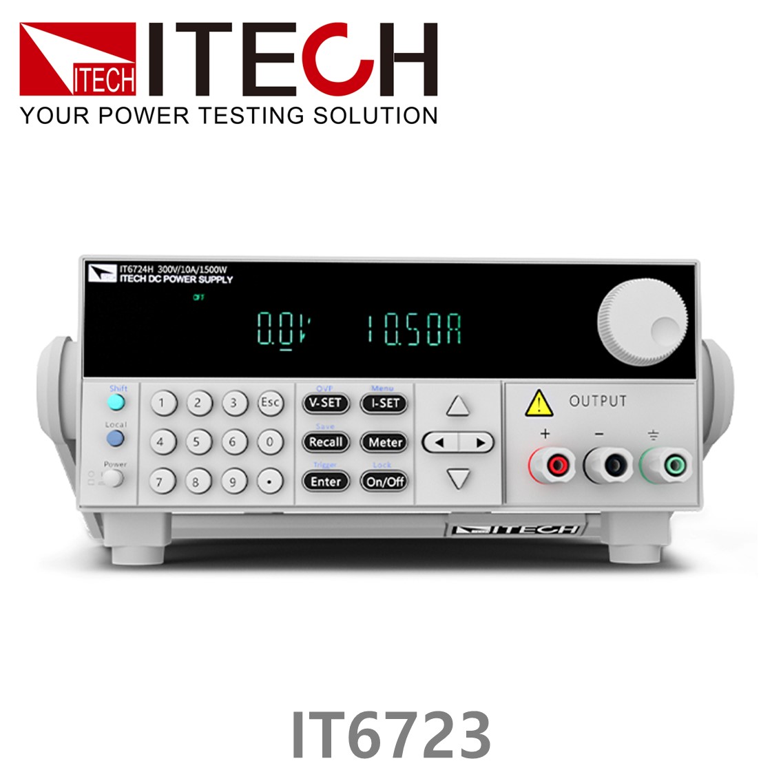 [ ITECH ] IT6723  고전압 DC파워서플라이 80V/40A/850W DC전원공급기