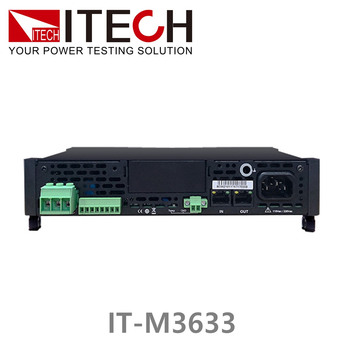 [ ITECH ] IT-M3633 회생형 DC파워서플라이 150V/12A/800W DC전원공급기