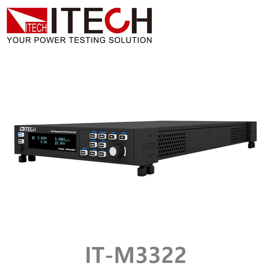 [ ITECH ] IT-M3322  DC전자로드 60V/30A/400W DC전자부하