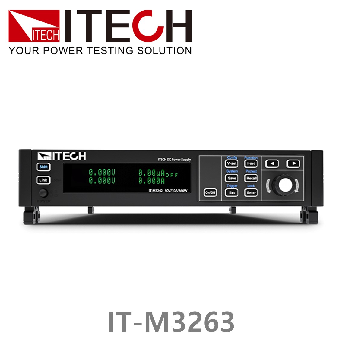 [ ITECH ] IT-M3263 고정밀 DC파워서플라이 20V/20A/200W DC전원공급기