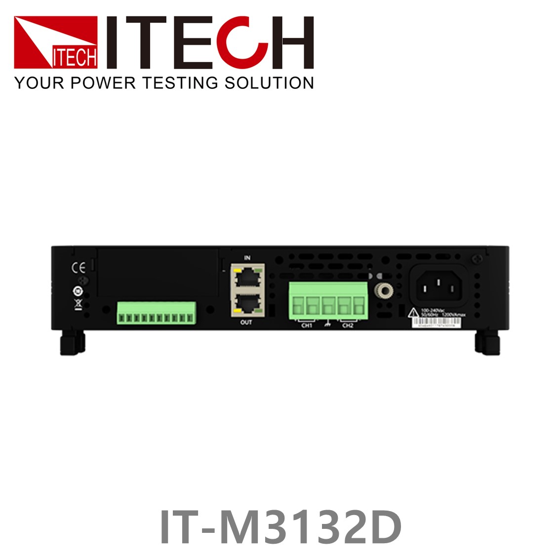 [ ITECH ] IT-M3132D 듀얼 채널프로그래머블 DC파워서플라이 60V/10A/200W DC전원공급기