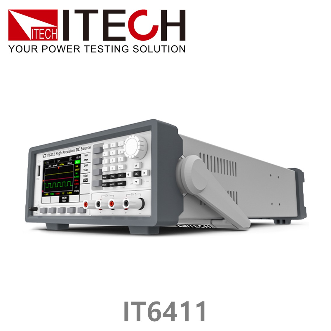 [ ITECH ] IT6411 바이폴라 DC파워서플라이, 배터리시뮬레이터 ±15V/±3A;±9V/±5A;45W