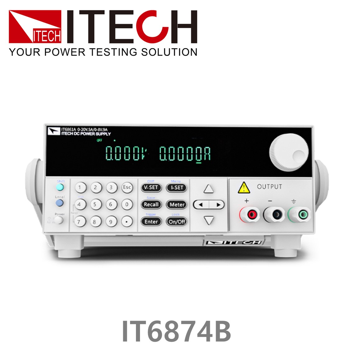 [ ITECH ] IT6874B 듀얼 DC파워서플라이 150V/1.2A/180W, 60V/2A/120W