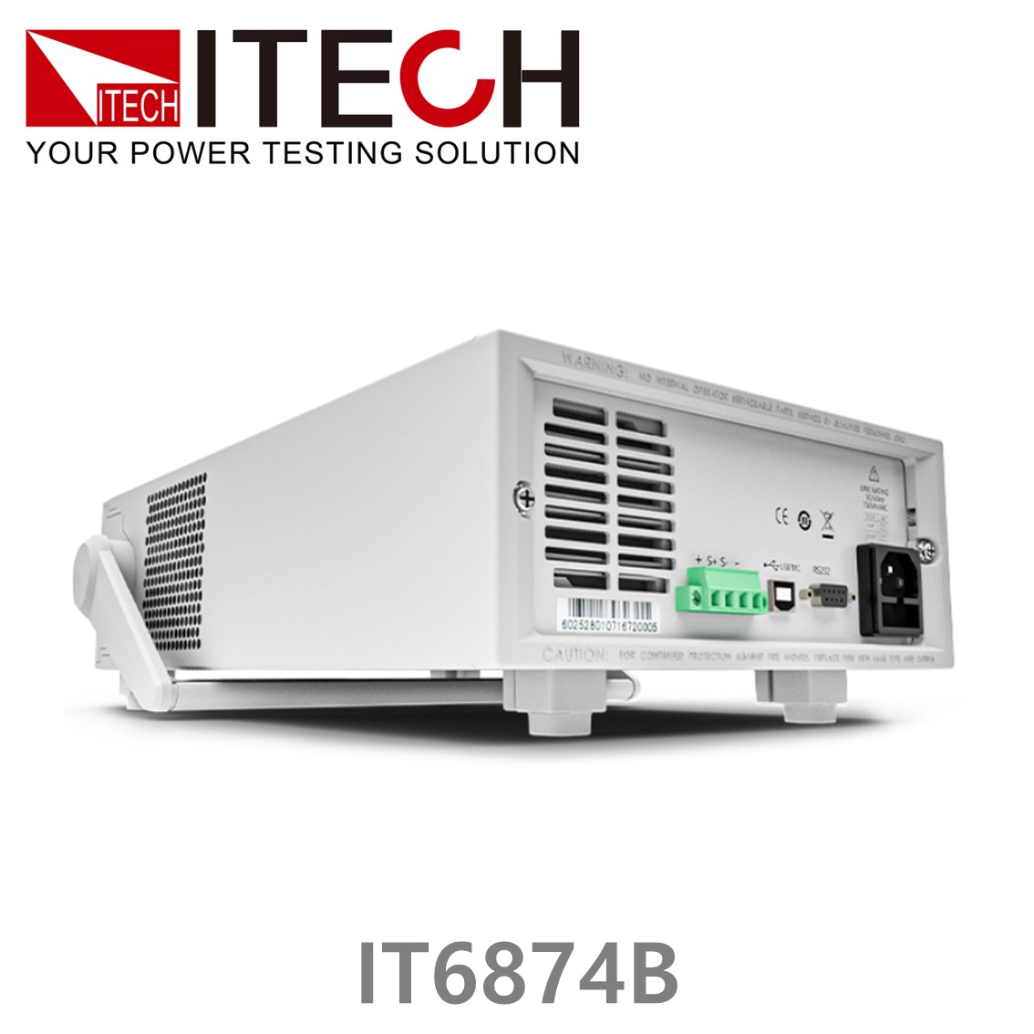 [ ITECH ] IT6874B 듀얼 DC파워서플라이 150V/1.2A/180W, 60V/2A/120W