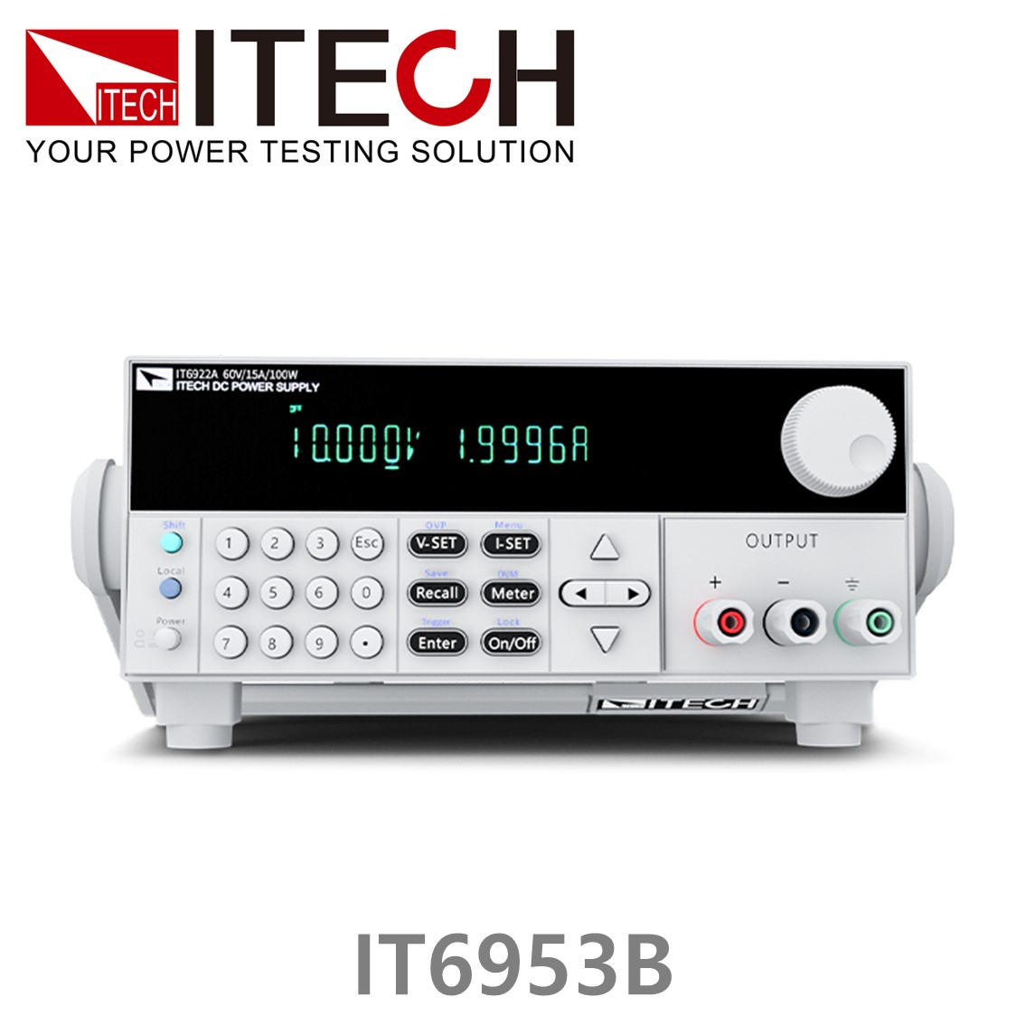 [ ITECH ] IT6953B  프로그래밍 DC파워서플라이 150V/10A/600W DC전원공급장치