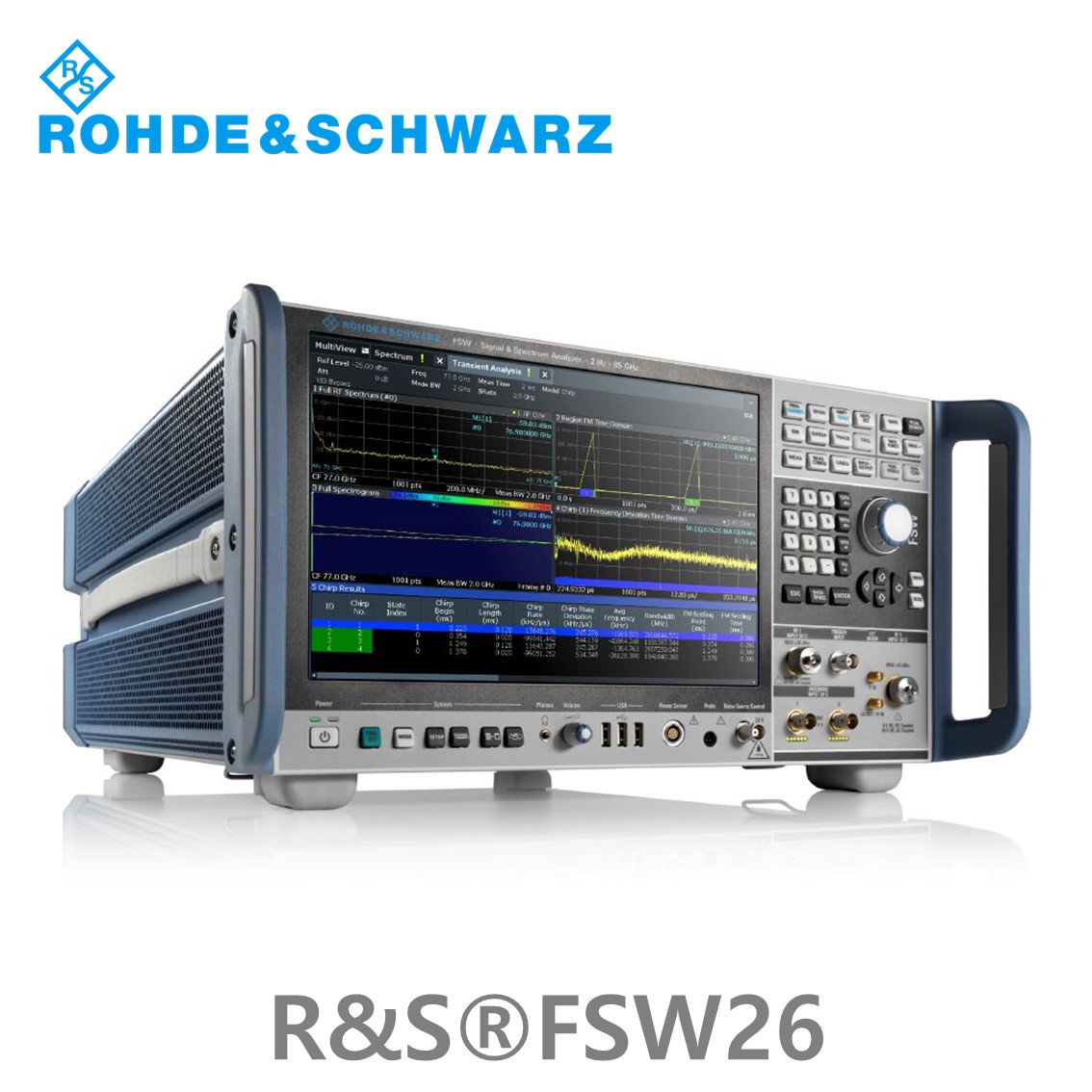 [ 로데슈바르즈 ] FSW26  2Hz~26.5GHz/2000MHz (1331.5003.26) 스펙트럼 아날라이저