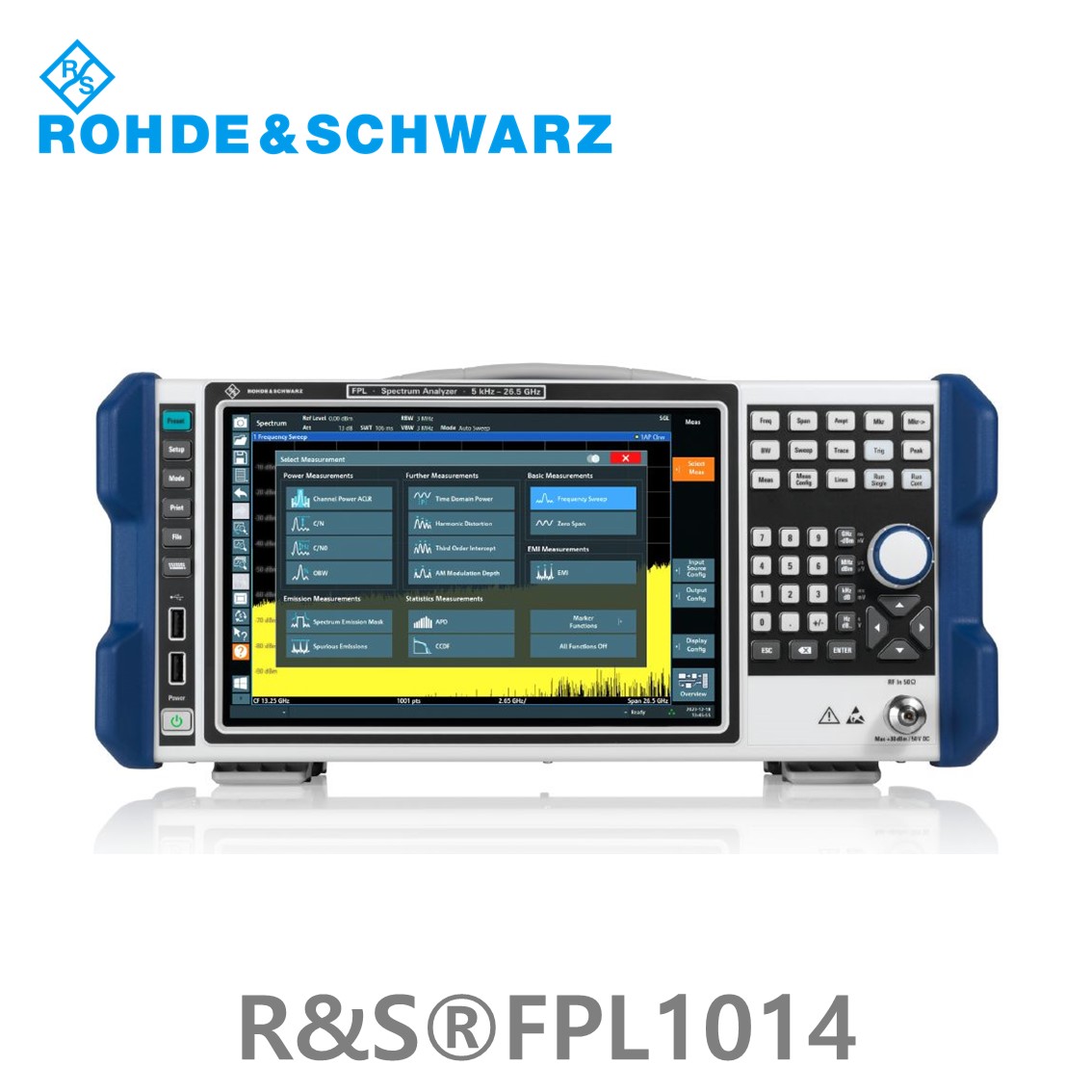 [ 로데슈바르즈 ] FPL1014  5kHz~14GHz, < -160dBm/Hz, 40MHz (1304.0004.14) 스펙트럼분석기