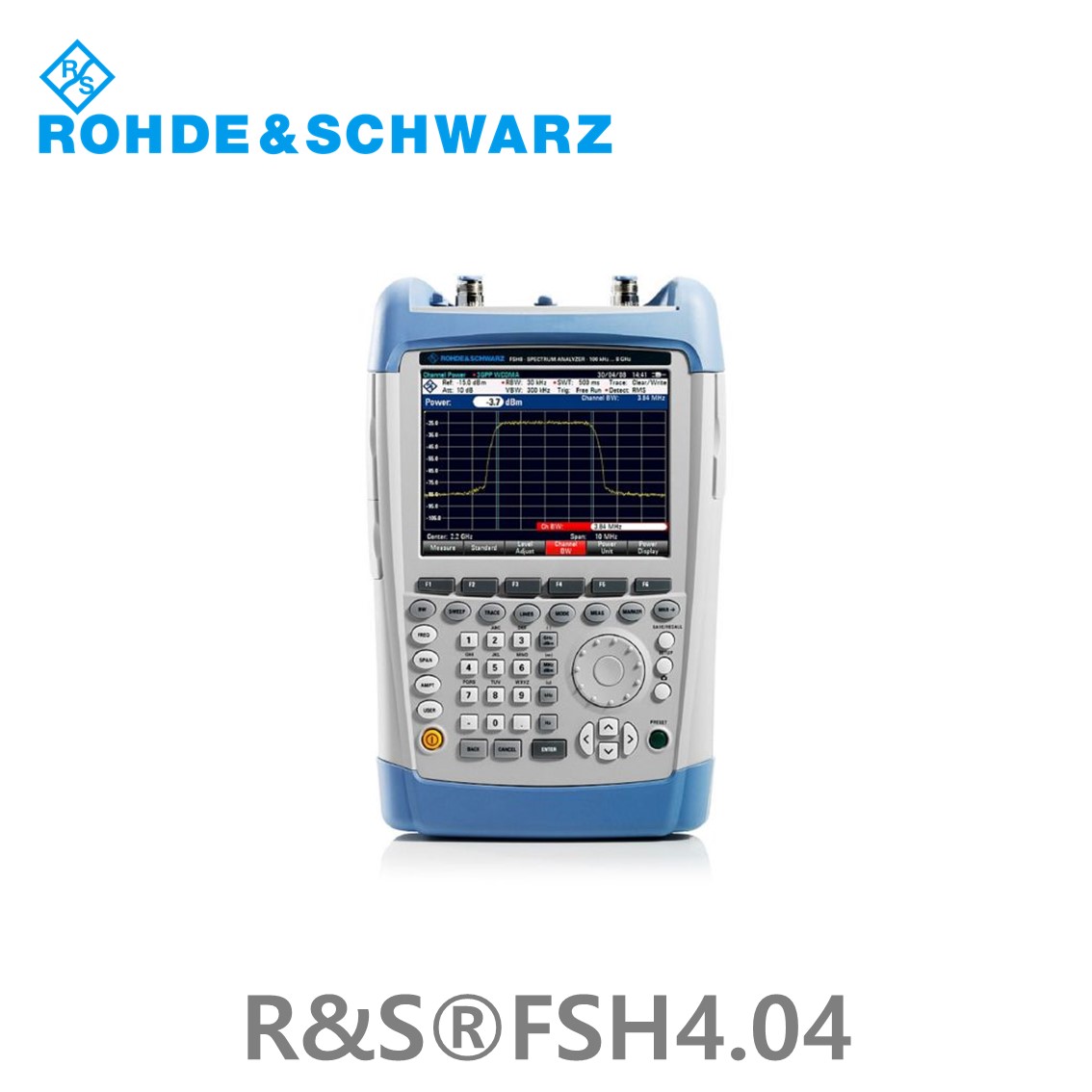 [ 로데슈바르즈 ] FSH4.04  9kHz-3.6GHz/–127dBc(1Hz)/–163dBm 스펙트럼 아날라이저 (1309.6000.04)