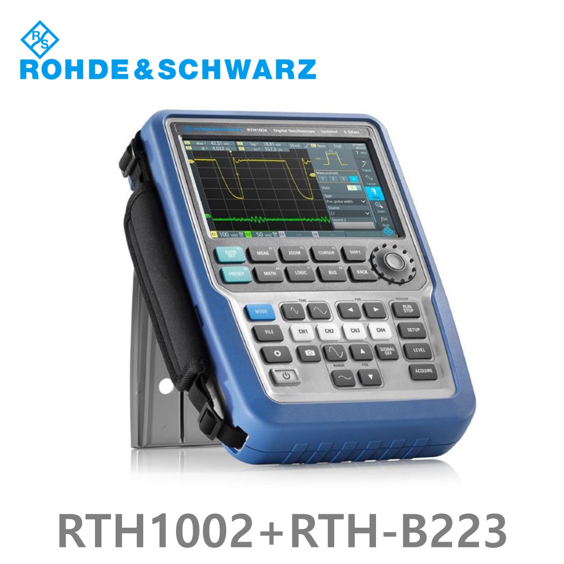 [ 로데슈바르즈 ] RTH1002+RTH-B223  2채널/350MHz/5Gs/500kpts/MSO옵션 8CH, (1317.5000P32) 디지탈오실로스코프