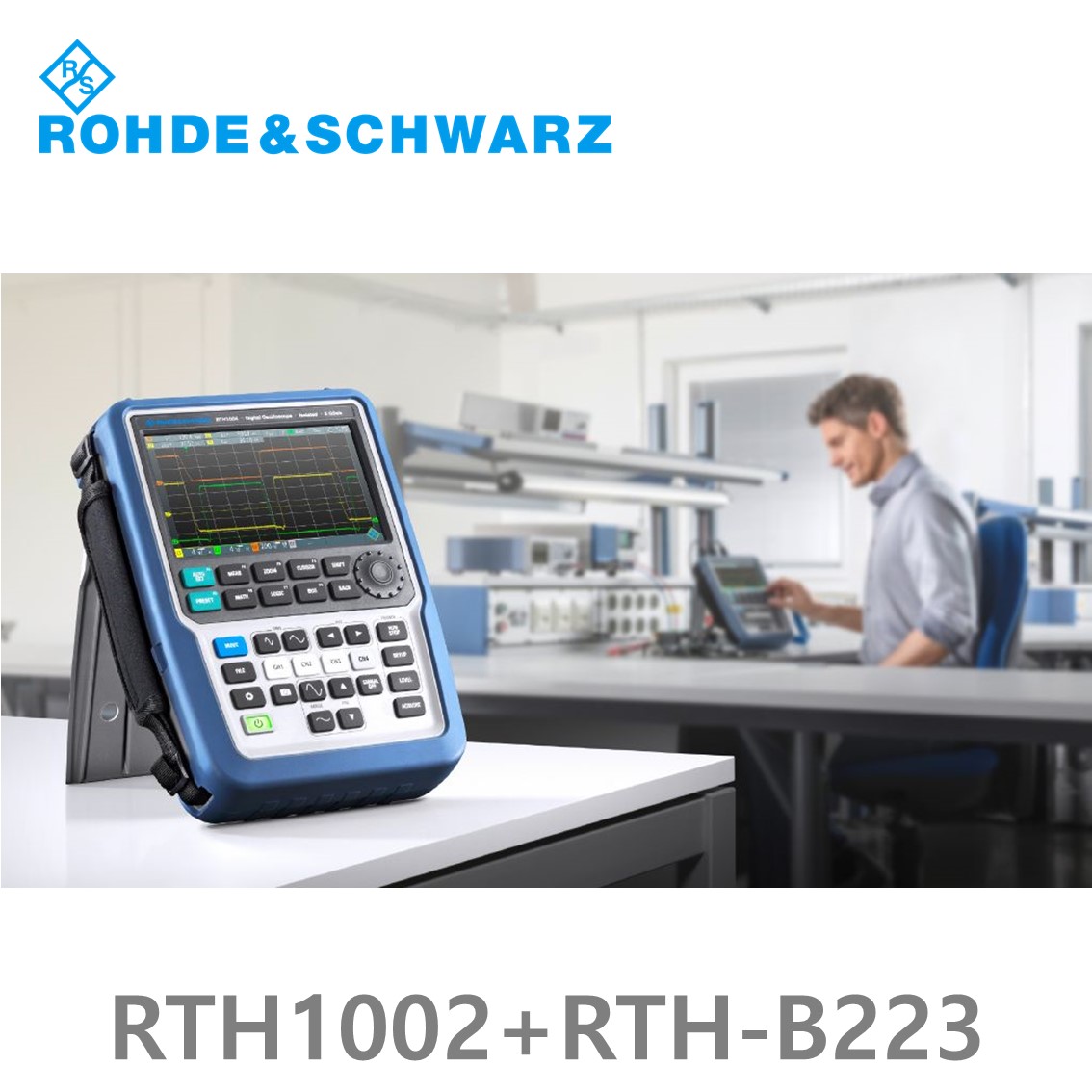 [ 로데슈바르즈 ] RTH1002+RTH-B223  2채널/350MHz/5Gs/500kpts/MSO옵션 8CH, (1317.5000P32) 디지탈오실로스코프