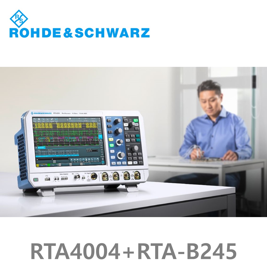 [ 로데슈바르즈] RTA4004+RTA-B245  4채널/500MHz/5Gs/200Mpts/디지털16채널 (1335.7700P54) 디지탈 오실로스코프