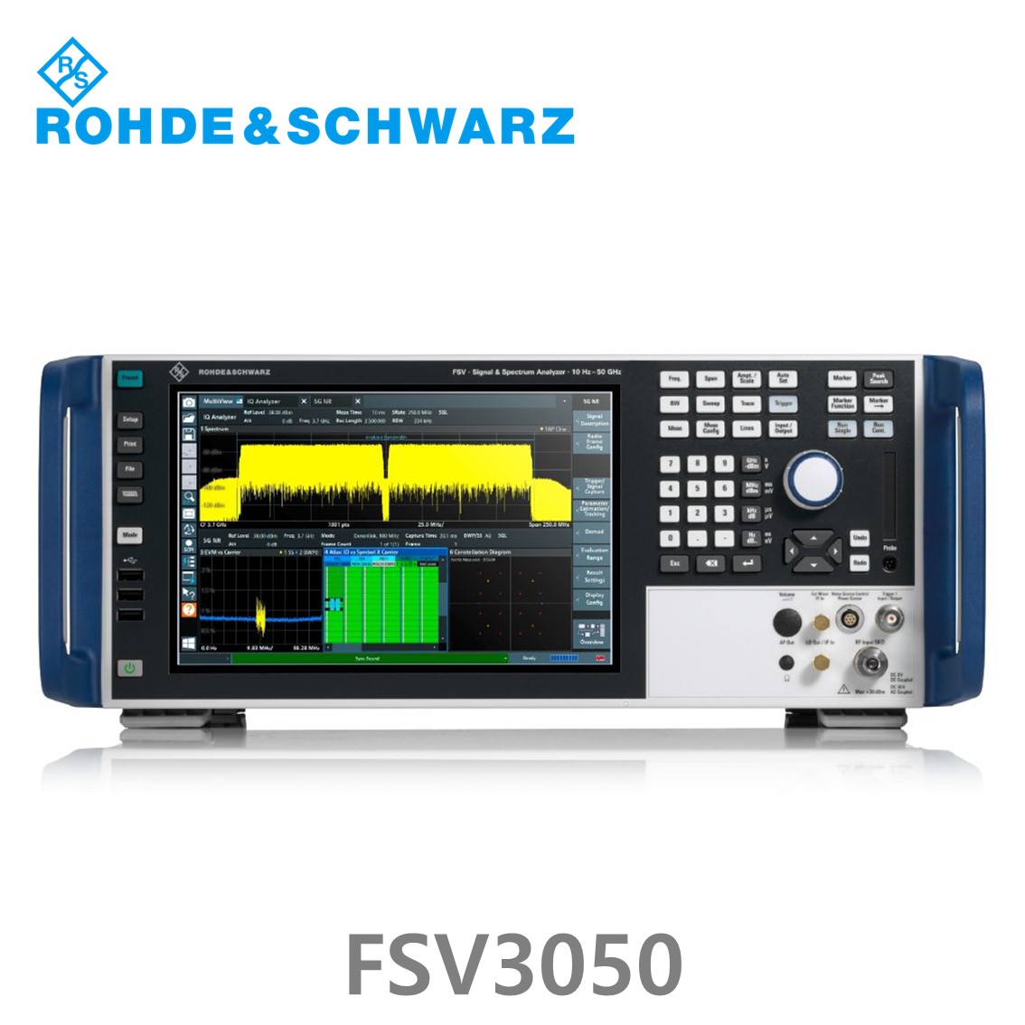 [ 로데슈바르즈 ] FSV3050  10Hz~50GHz, < –114 dBc, < –162 dBm/Hz, 200 MHz (1330.5000.50) 스펙트럼 분석기, 신호분석기